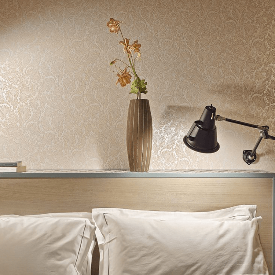 ELBO WALL LAMP HANDLE LIGHT SWITCHED SHADE - DYKE & DEAN