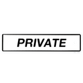 ENAMEL PRIVATE SIGN - DYKE & DEAN