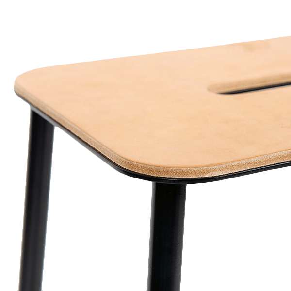 FRAMA ADAM STOOLS LEATHER TOP - DYKE & DEAN