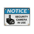 SECURITY CAMERA ENAMEL SIGN - HARDWARE - DYKE & DEAN  - Homewares | Lighting | Modern Home Furnishings