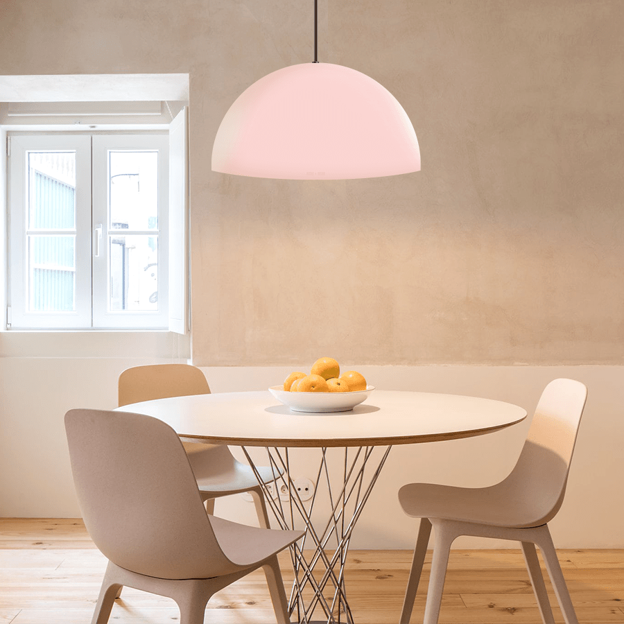 HEMISPHERE DOME PENDANT LIGHT BESPOKE COLOUR 600MM - DYKE & DEAN