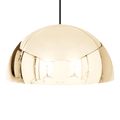 HEMISPHERE DOME PENDANT LIGHT BRASS 400MM - DYKE & DEAN