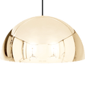 HEMISPHERE DOME PENDANT LIGHT BRASS 600MM - DYKE & DEAN