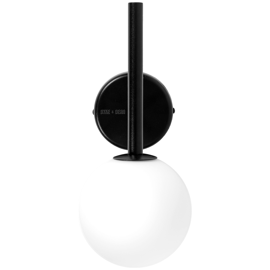 LANTERN GLOBE ROD WALL LIGHT - DYKE & DEAN