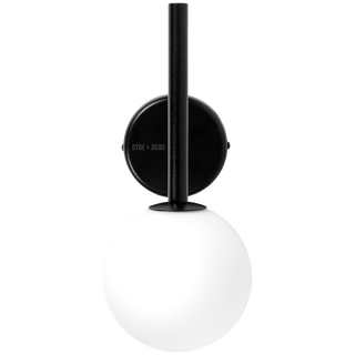 LANTERN GLOBE ROD WALL LIGHT - DYKE & DEAN