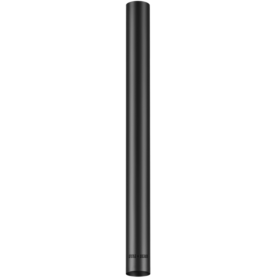 METAL TUBE BATON CEILING LIGHTS BLACK - DYKE & DEAN