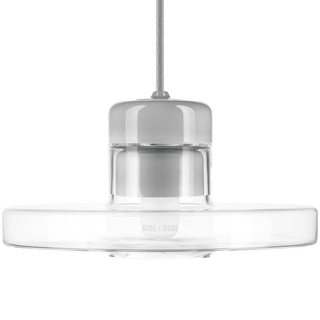 MINA PORCELAIN CRYSTAL GLASS LIGHT PENDANTS - DYKE & DEAN