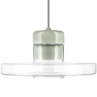 MINA PORCELAIN CRYSTAL GLASS LIGHT PENDANTS - DYKE & DEAN