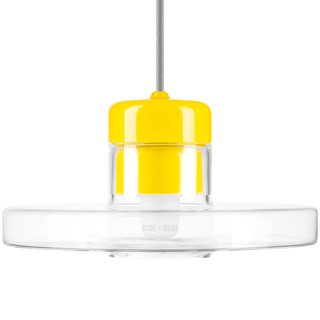 MINA PORCELAIN CRYSTAL GLASS LIGHT PENDANTS - DYKE & DEAN