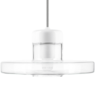 MINA PORCELAIN CRYSTAL GLASS LIGHT PENDANTS - DYKE & DEAN