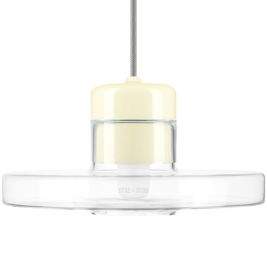 MINA PORCELAIN CRYSTAL GLASS LIGHT PENDANTS - DYKE & DEAN