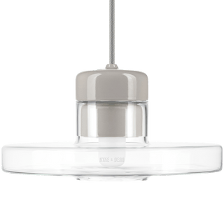 MINA PORCELAIN CRYSTAL GLASS LIGHT PENDANTS - DYKE & DEAN