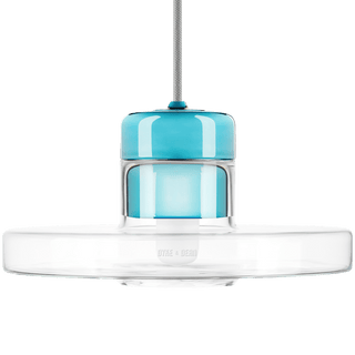 MINA PORCELAIN CRYSTAL GLASS LIGHT PENDANTS - DYKE & DEAN