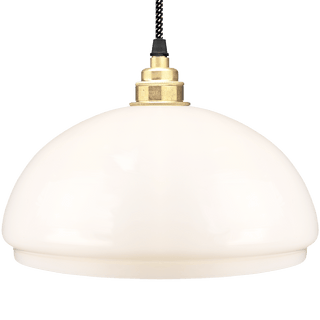 OPAL GLASS DOME LAMP SHADE SMALL - DYKE & DEAN