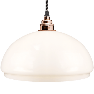 OPAL GLASS DOME LAMP SHADE SMALL - DYKE & DEAN
