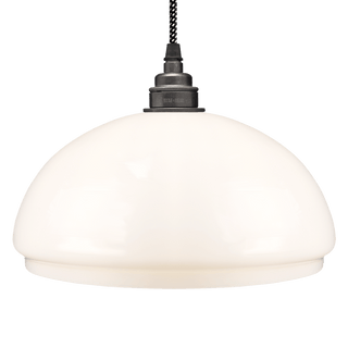 OPAL GLASS DOME LAMP SHADE SMALL - DYKE & DEAN