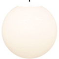 OPAL GLOBE PENDANT WHITE 600mm - DYKE & DEAN