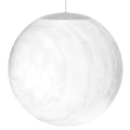 OPAL MARBLE GLOBE PENDANT 400mm - DYKE & DEAN