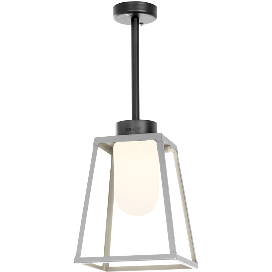 OUTDOOR CEILING LANTERN FROSTED GLASS - DYKE & DEAN