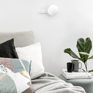 PADEL GLOBE WALL LIGHT WHITE - DYKE & DEAN