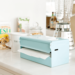 PAPER ROLL & TISSUE DISPENSER IVORY - DYKE & DEAN