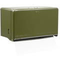 PAPER ROLL & TISSUE DISPENSER OLIVE - DYKE & DEAN
