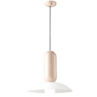 PAU CERAMIC GLASS PENDANT SHADE LAMP - DYKE & DEAN