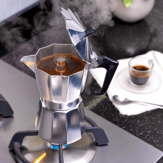 PEZZETTI ESPRESSO COFFEE MAKER BLACK 3 CUP - DYKE & DEAN