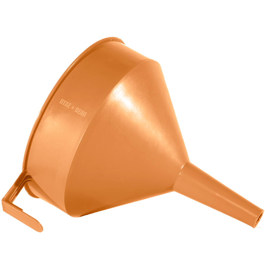 PLASTIC COLOUR STACKING FUNNEL - DYKE & DEAN