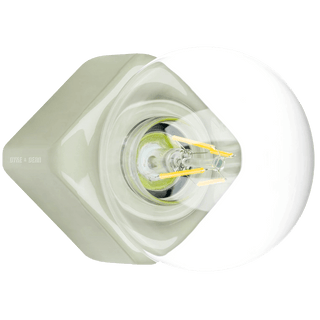 PORCELAIN CUBUS WALL & CEILING LAMP COLOURS - DYKE & DEAN