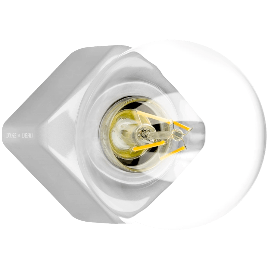 PORCELAIN CUBUS WALL & CEILING LAMP COLOURS - DYKE & DEAN
