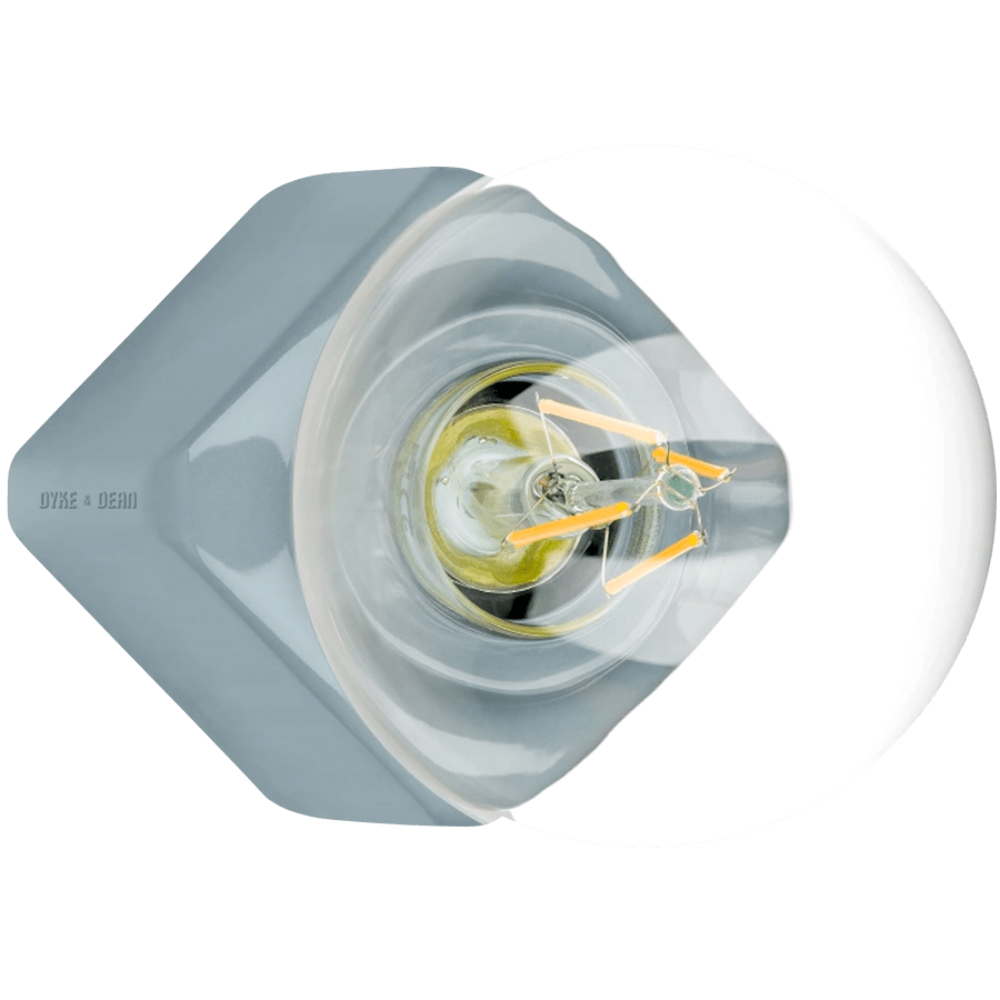 PORCELAIN CUBUS WALL & CEILING LAMP COLOURS - DYKE & DEAN