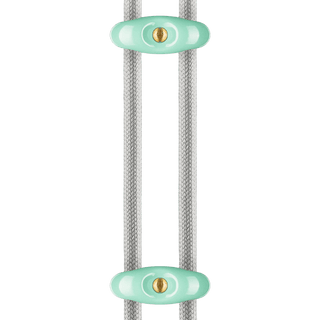 PORCELAIN DOUBLE CABLE WALL HOLDERS - DYKE & DEAN
