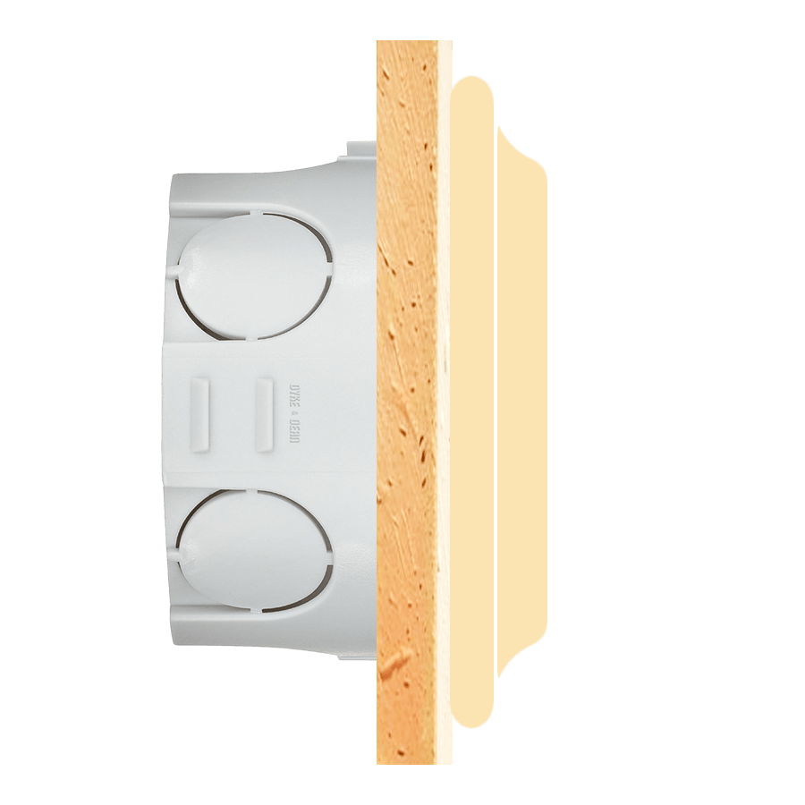 PORCELAIN WALL CABLE MOTION SENSOR GOLD - DYKE & DEAN