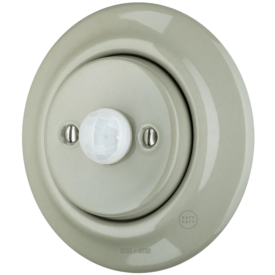 PORCELAIN WALL CABLE MOTION SENSOR GREY GREEN - DYKE & DEAN