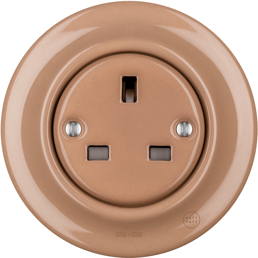 PORCELAIN WALL SOCKET DERMA UK - DYKE & DEAN