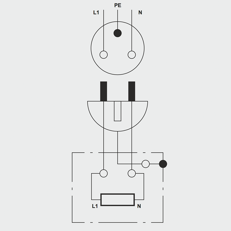 PORCELAIN WALL SOCKET GOLD UK - DYKE & DEAN