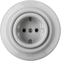 PORCELAIN WALL SOCKET GREY SCHUKO - DYKE & DEAN