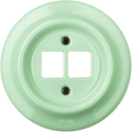 PORCELAIN WALL SOCKET MINT PC/USB - DYKE & DEAN