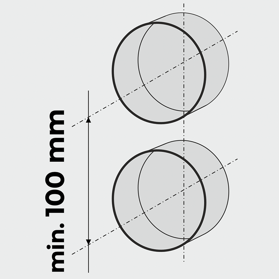 PORCELAIN WALL USB CHARGER DARK BLUE - DYKE & DEAN