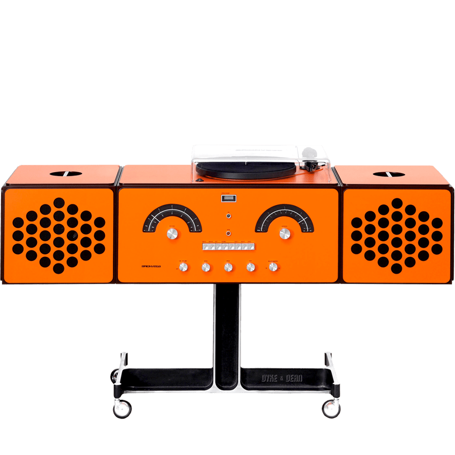 RADIOFONOGRAFO RR226 FO-ST ORANGE - DYKE & DEAN
