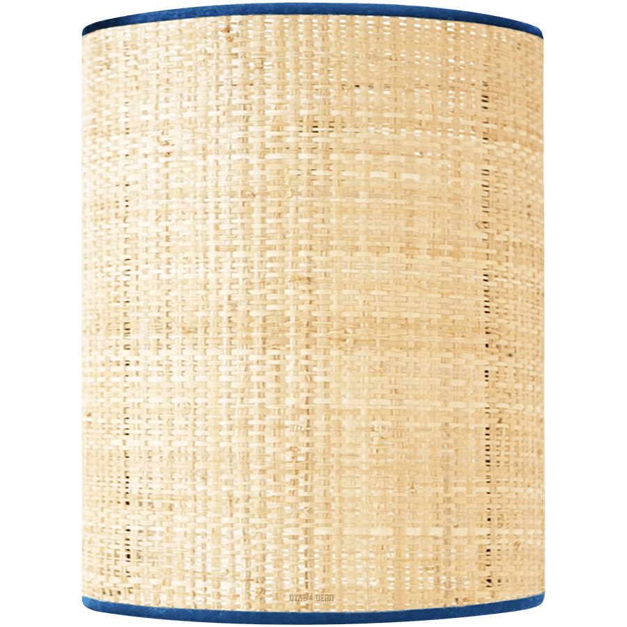 RAFFIA WALL LAMP TRIM BLUE - DYKE & DEAN