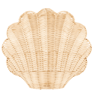 RATTAN WALL LAMP SHELL - DYKE & DEAN