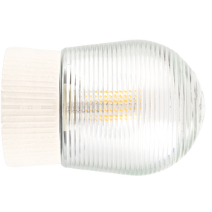 RIBBED CERAMIC REARWIRED LAMPS - WALL LIGHTS - DYKE & DEAN  - Homewares | Lighting | Modern Home Furnishings