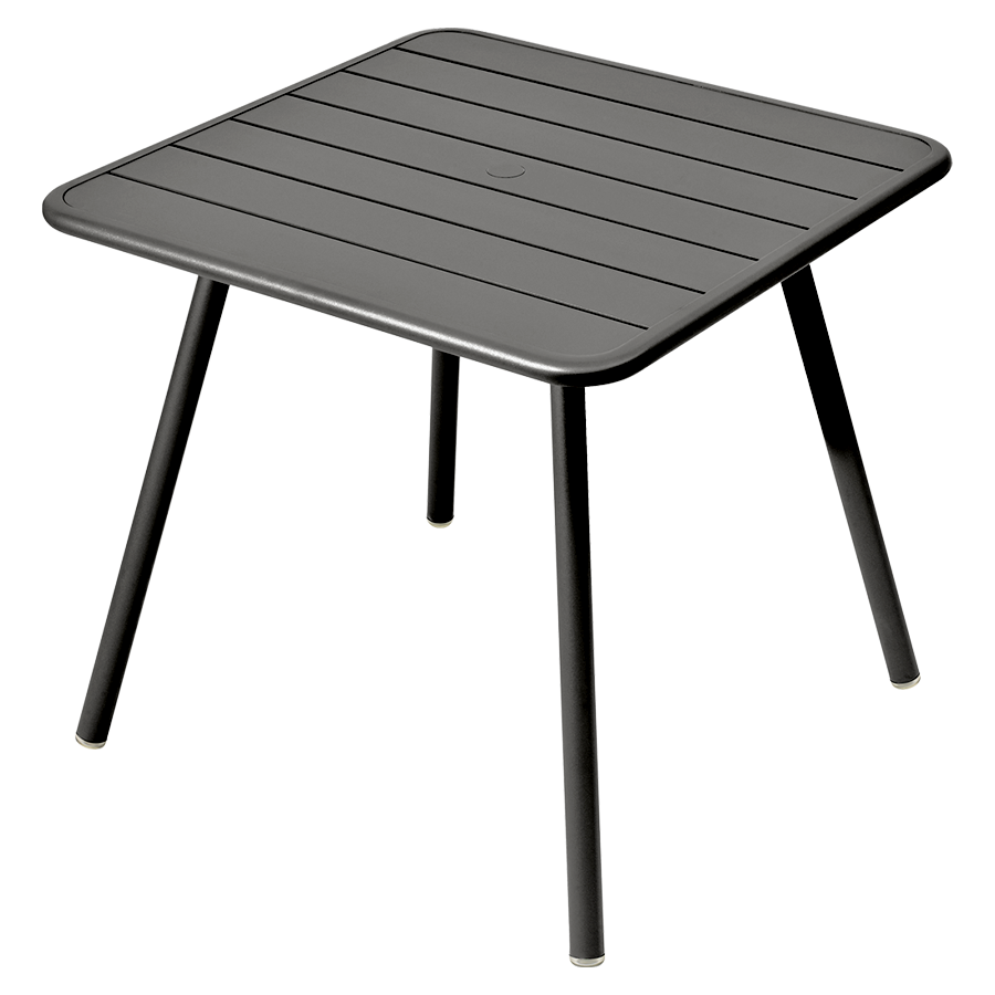 SQUARE OUTDOOR TABLE 80 WITH AWNING HOLE - TABLES - DYKE & DEAN  - Homewares | Lighting | Modern Home Furnishings