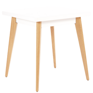 TOLIX 55 TABLE 70x70cm WOOD LEGS - TABLES - DYKE & DEAN  - Homewares | Lighting | Modern Home Furnishings