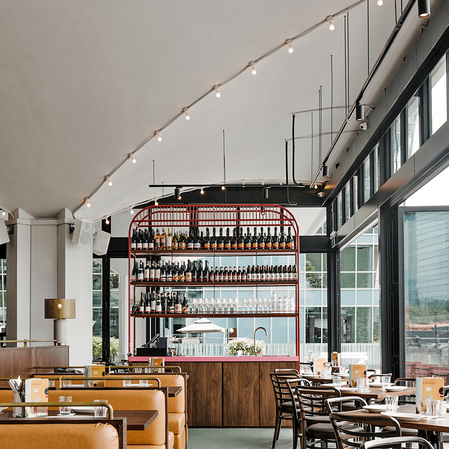 WALL & CEILING BATTEN LAMP E27 WHITE - DYKE & DEAN