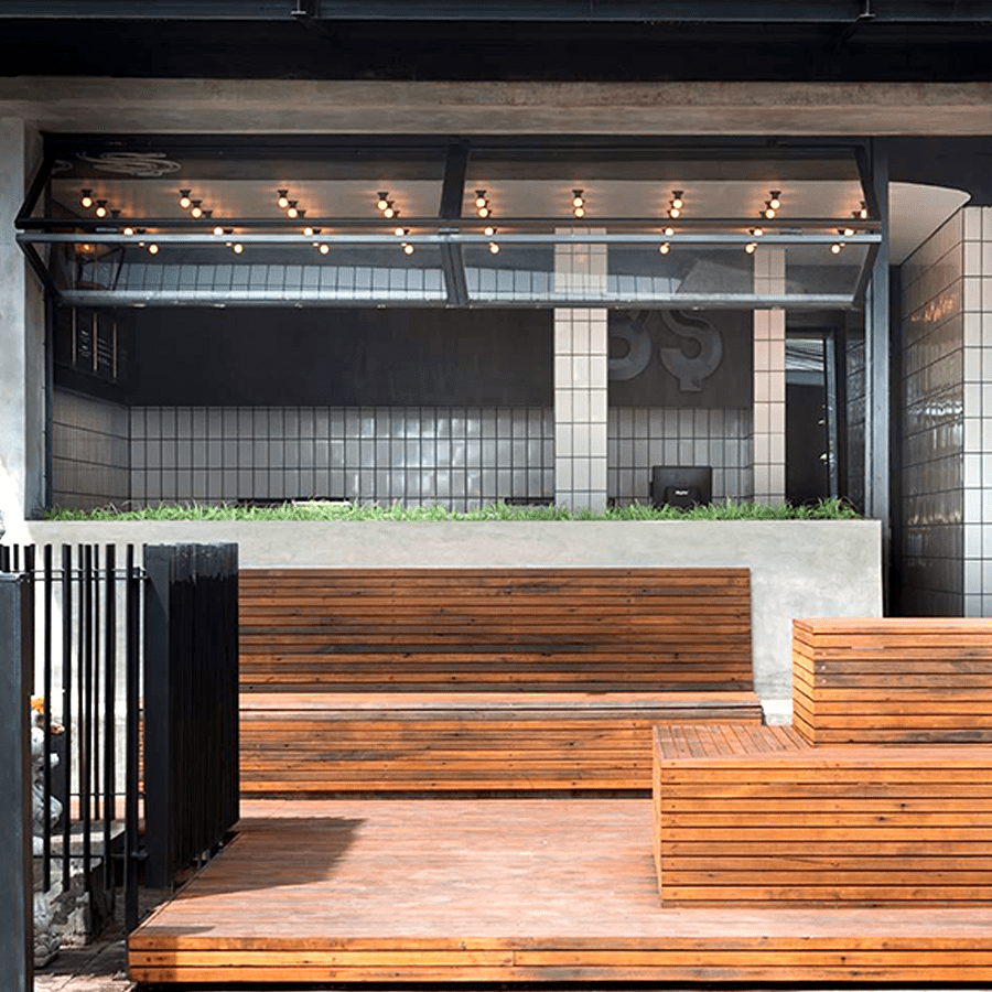 WALL & CEILING BATTEN LAMP E27 WHITE - DYKE & DEAN