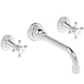 WALL MOUNTED SPOUT VICTORIAN TAPS - DYKE & DEAN
