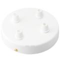 WHITE 4 WAY CABLE CEILING ROSE - DYKE & DEAN